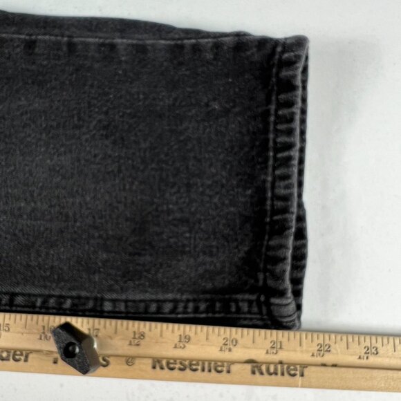 Levi's Silver Tab Jeans Kids 8 Reg Stay Loose Fit Black Faded Cotton Denim - Picture 12 of 16